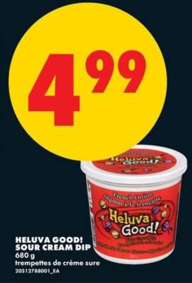 HELUVA GOOD! SOUR CREAM DIP