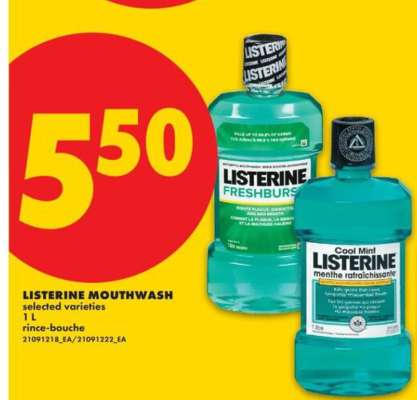 LISTERINE MOUTHWASH