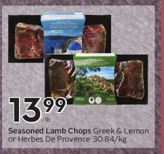 Seasoned Lamb Chops