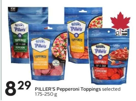PILLER'S Pepperoni Toppings