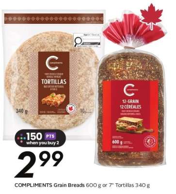 COMPLIMENTS Grain Breads
