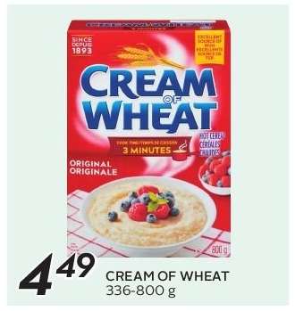 CREAM OF WHEAT