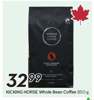 KICKING HORSE Whole Bean Coffee 850 g