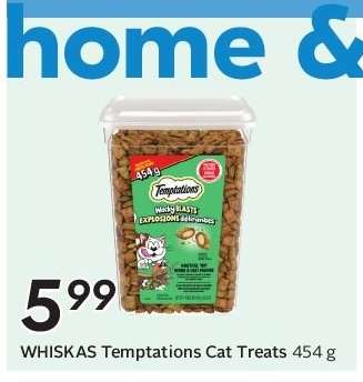 WHISKAS TEMPTATIONS CAT TREATS