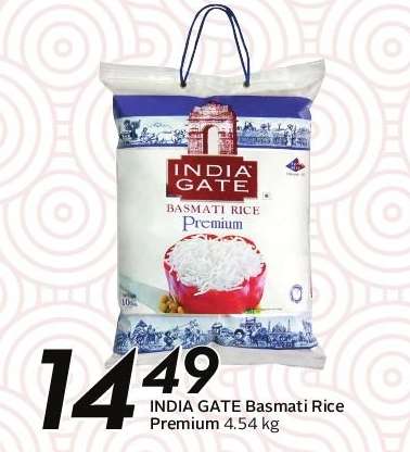 INDIA GATE Basmati Rice Premium 4.54 kg