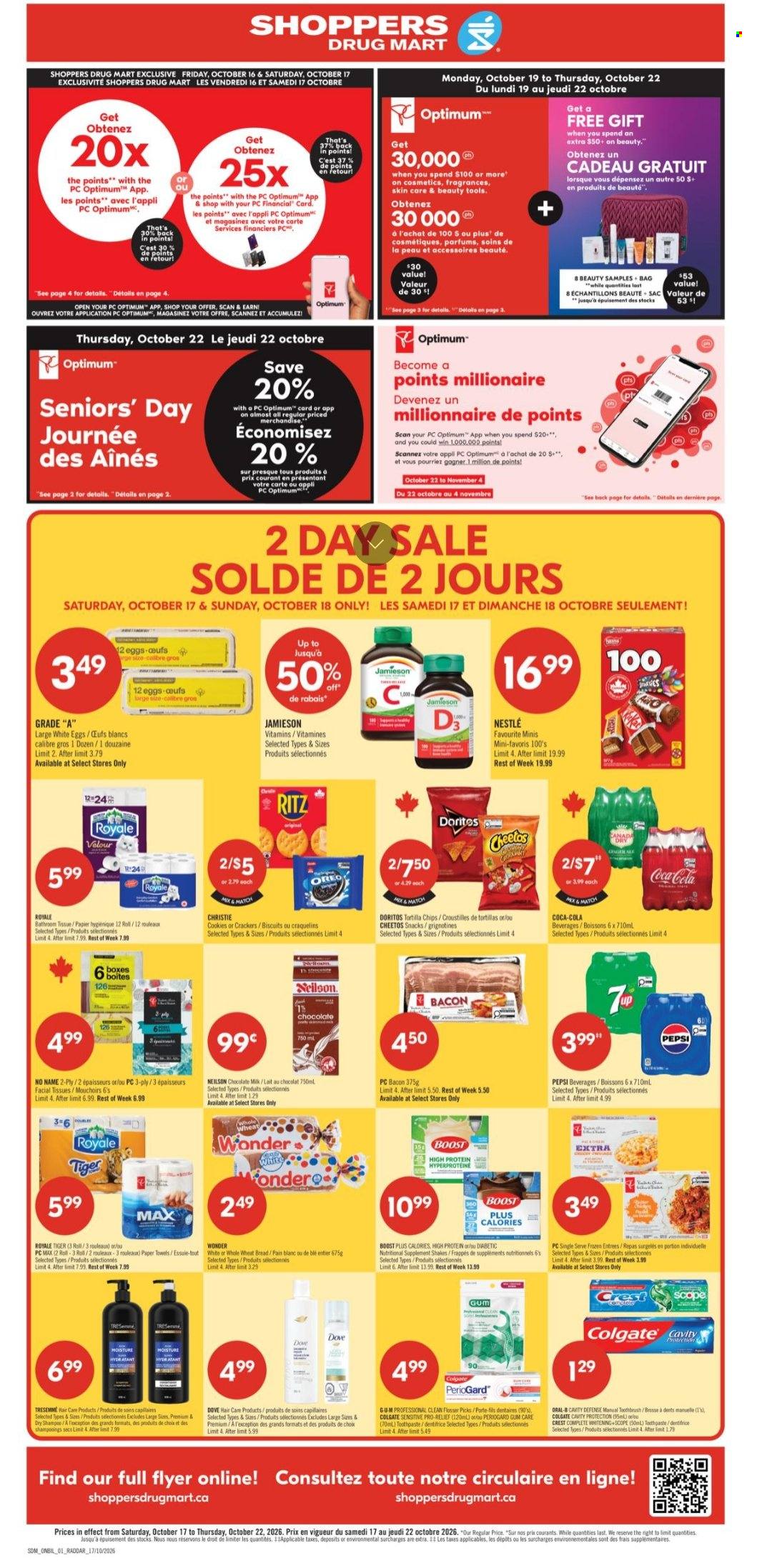 Shoppers Drug Mart flyer - October 17, 2026 - October 22, 2026. Page 1