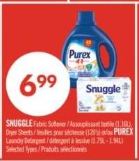 Snuggle Fabric Softener