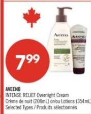 AVEENO INTENSE RELIEF Overnight Cream