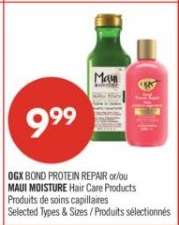 OGX BOND PROTEIN REPAIR or/ ou MAUI MOISTURE Hair Care Products
