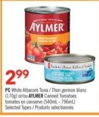 AYLMER Canned Tomatoes