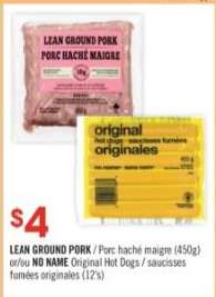 LEAN GROUND PORK