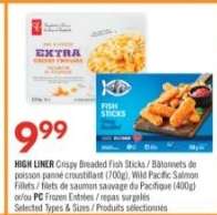 High Liner Crispy Breaded Fish Sticks