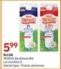 NEILSON TRUTASTE MICROFILTERED MILK