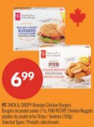 PC THICK & CRISPY Breaded Chicken Burgers