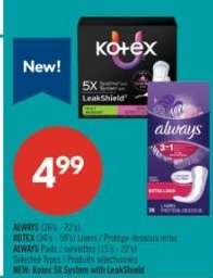 ALWAYS, KOTEX