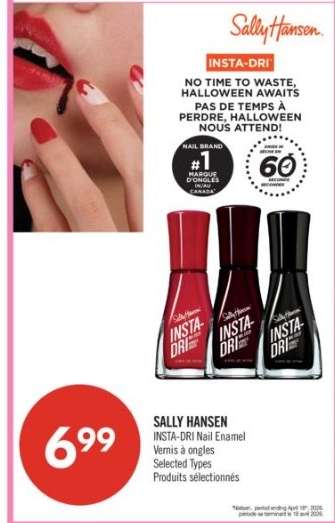 SALLY HANSEN INSTA-DRI NAIL ENAMEL