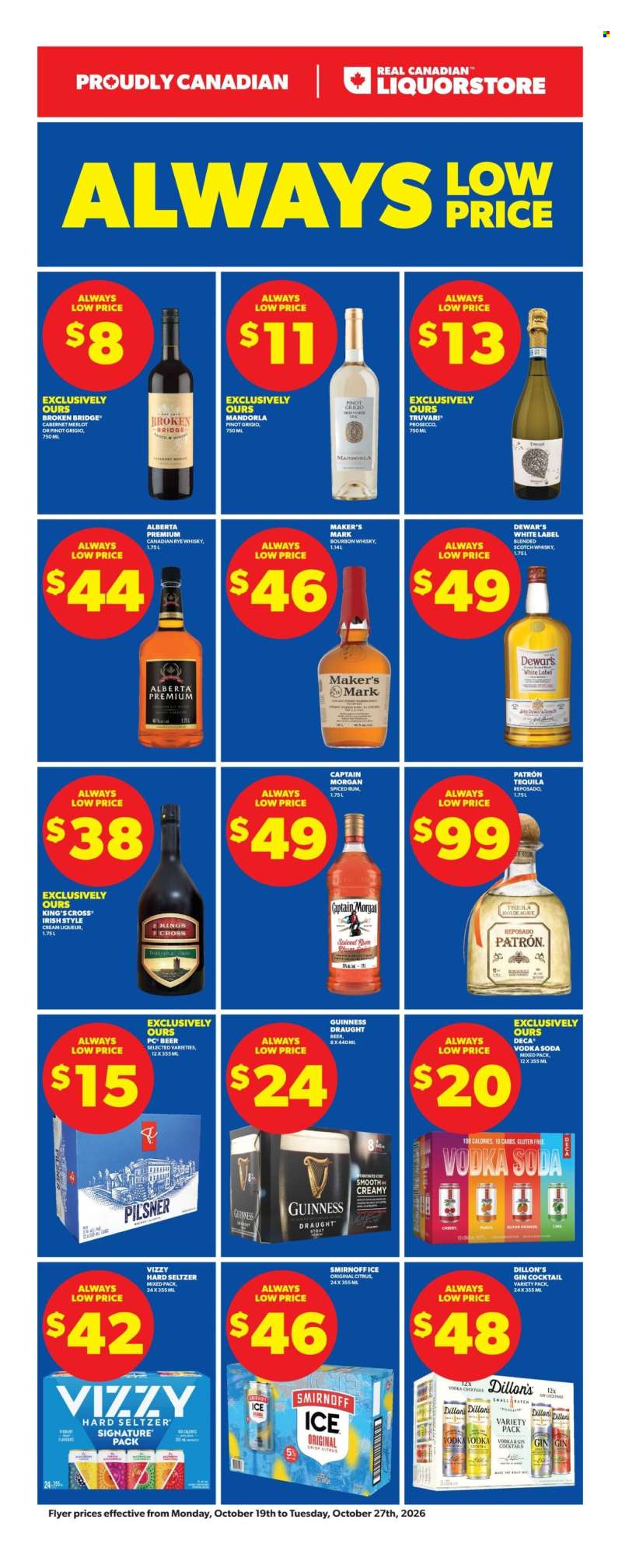 Real Canadian Liquorstore Flyer - October 19, 2026 - October 27, 2026.