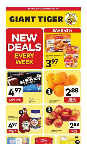 thumbnail - Giant Tiger flyer - Weekly Flyer