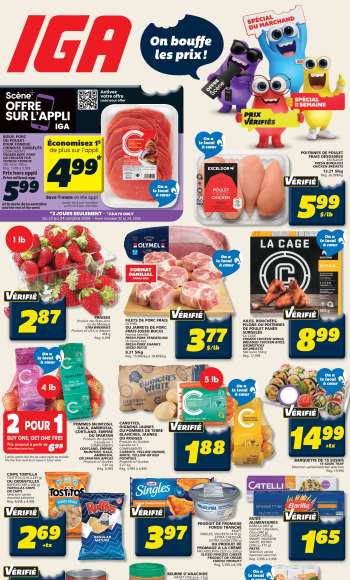 IGA Flyer - October 22, 2026 - October 28, 2026.