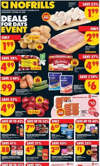 No Frills Flyer - October 22, 2026 - October 28, 2026.