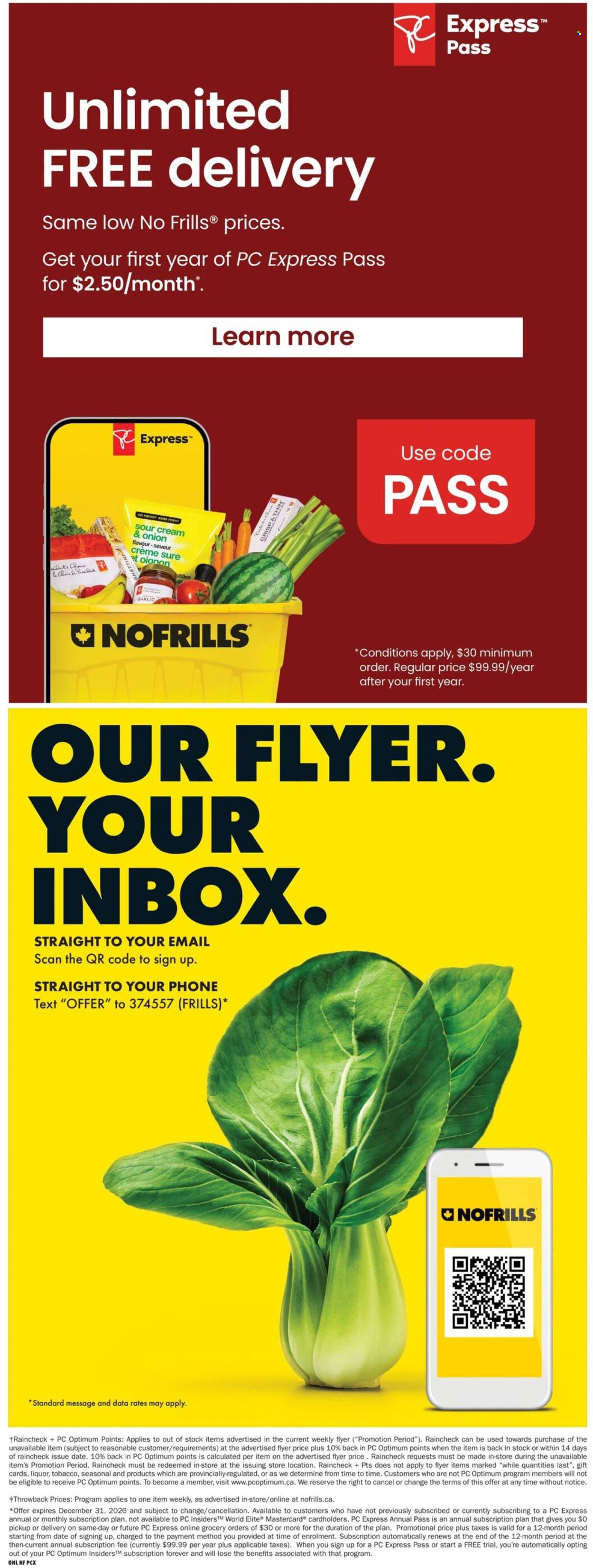 No Frills flyer - October 22, 2026 - October 28, 2026. Page 16
