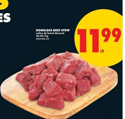 BONELESS BEEF STEW