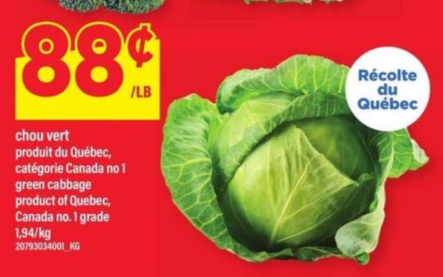 CHOU VERT