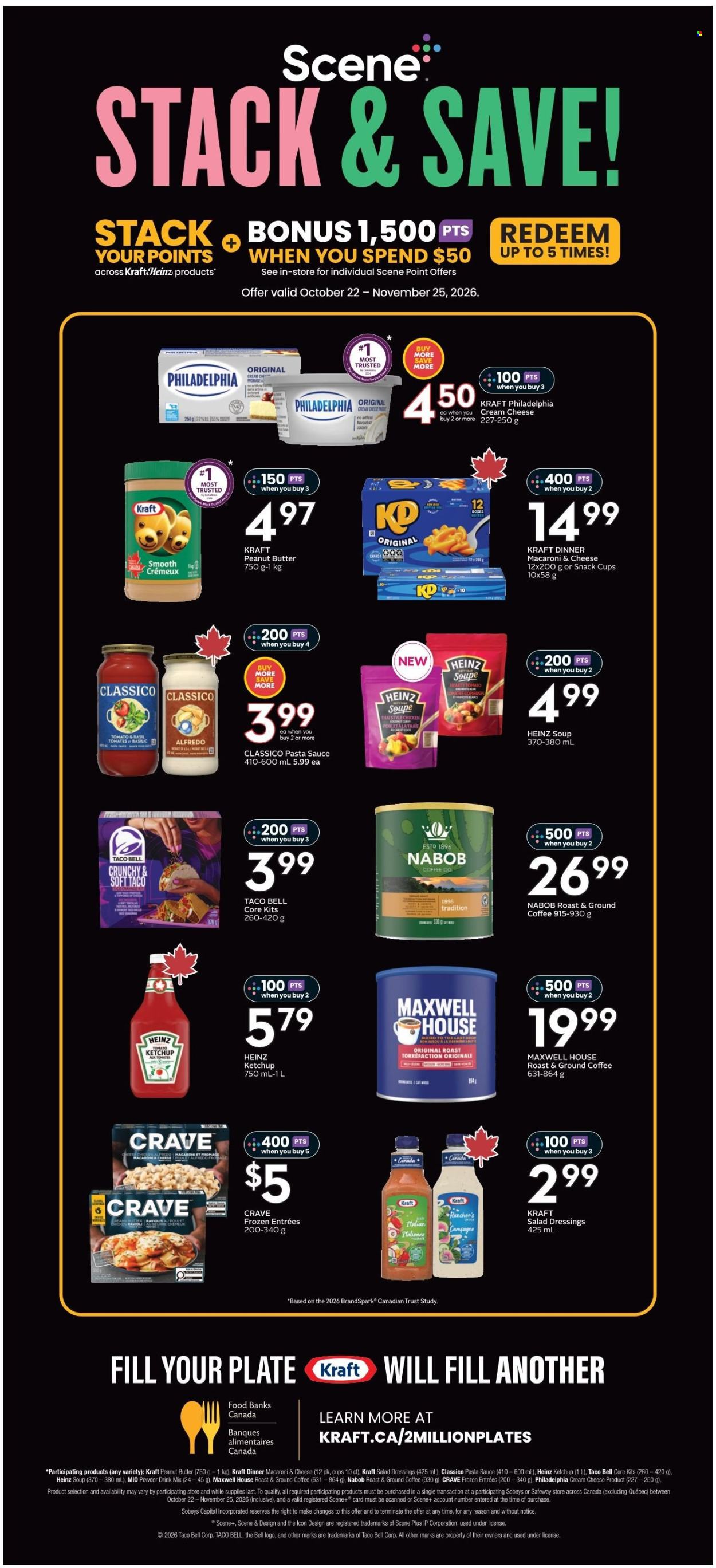 Sobeys flyer - October 22, 2026 - October 28, 2026. Page 25