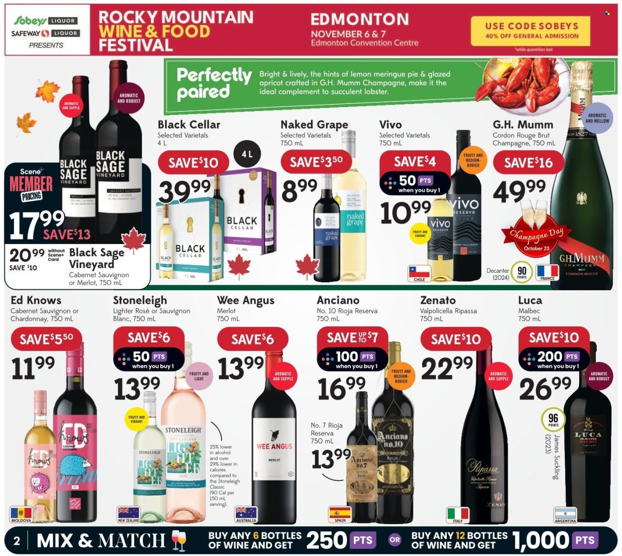 Sobeys Liquor flyer - October 22, 2026 - October 28, 2026. Page 2