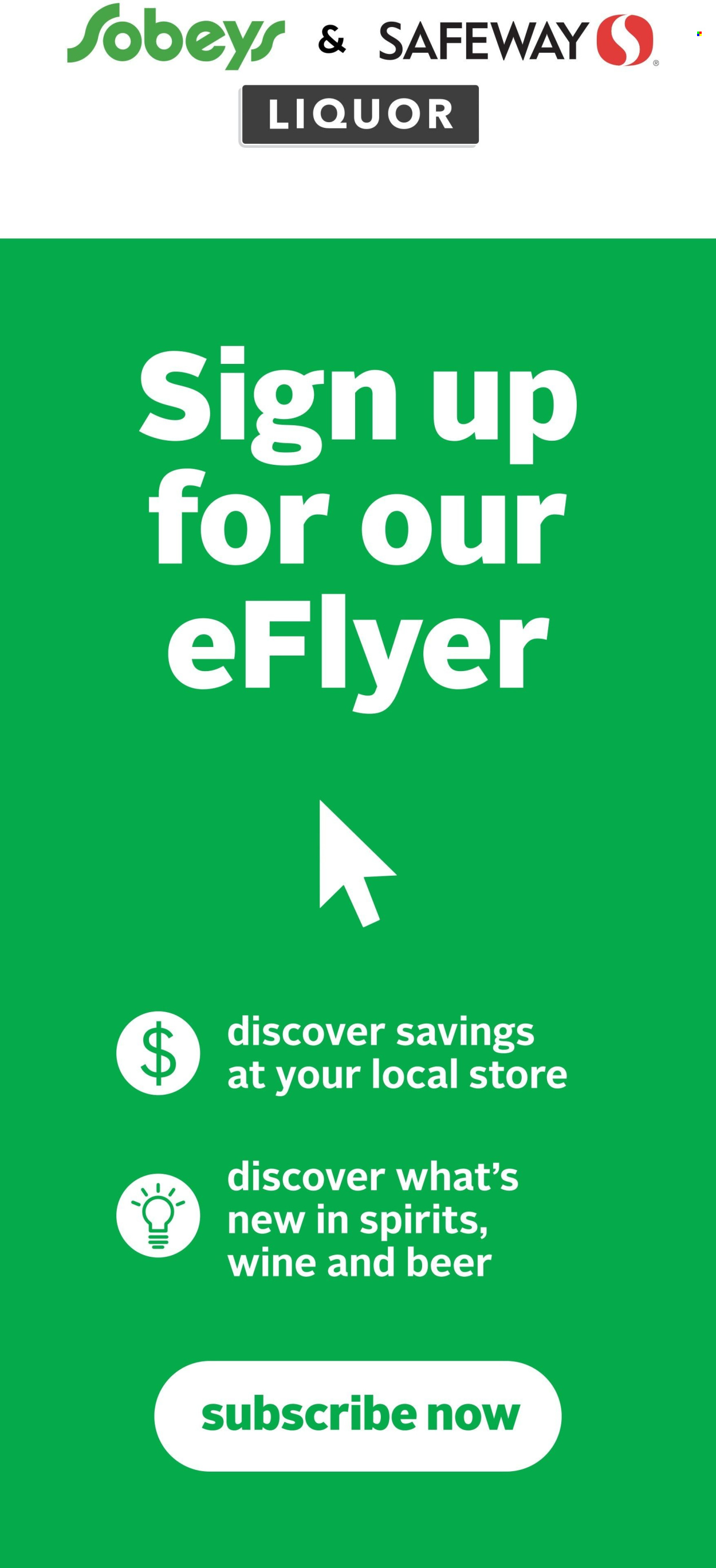 Sobeys Liquor flyer - October 22, 2026 - October 28, 2026. Page 4