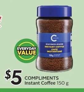 COMPLIMENTS Instant Coffee 150 g