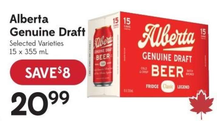 ALBERTA GENUINE DRAFT