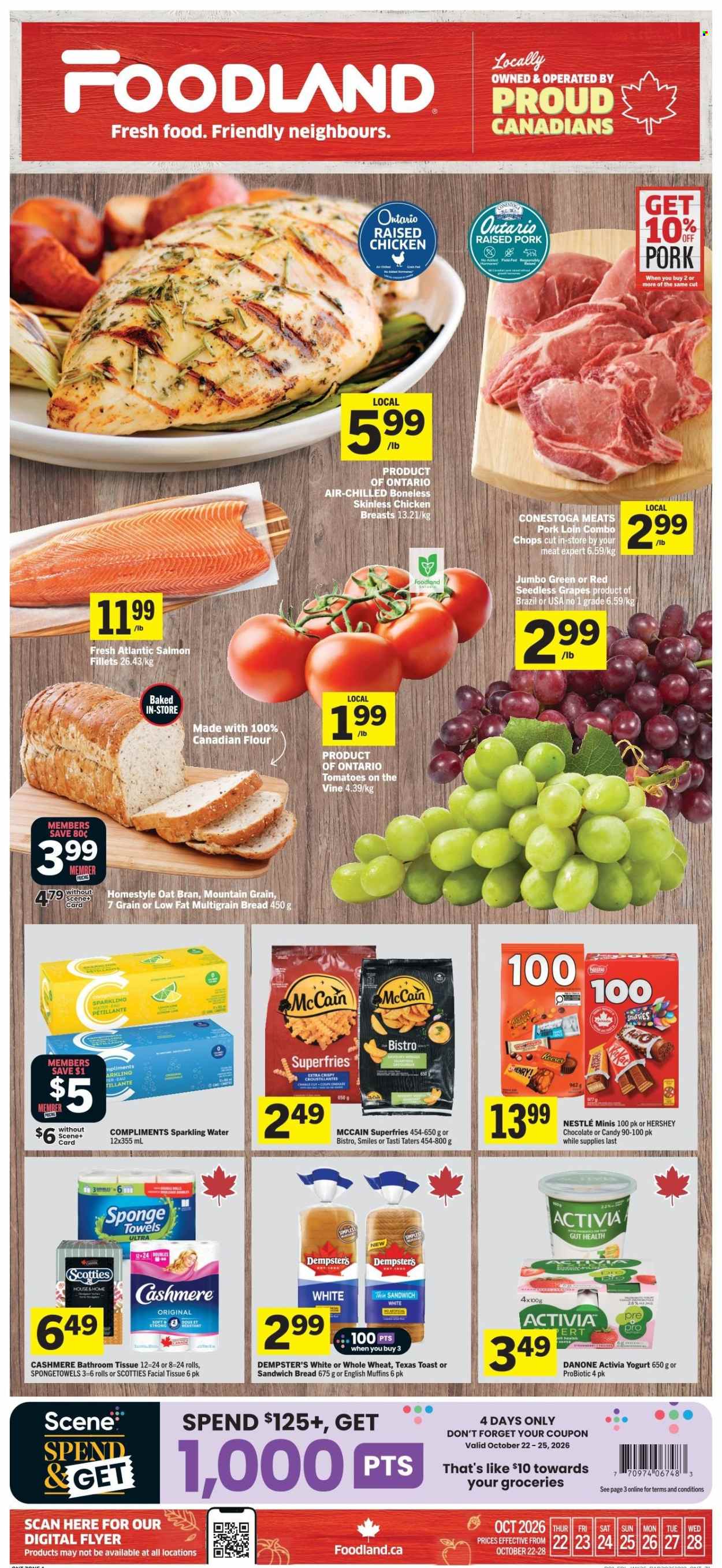 Foodland flyer - October 22, 2026 - October 28, 2026. Page 1