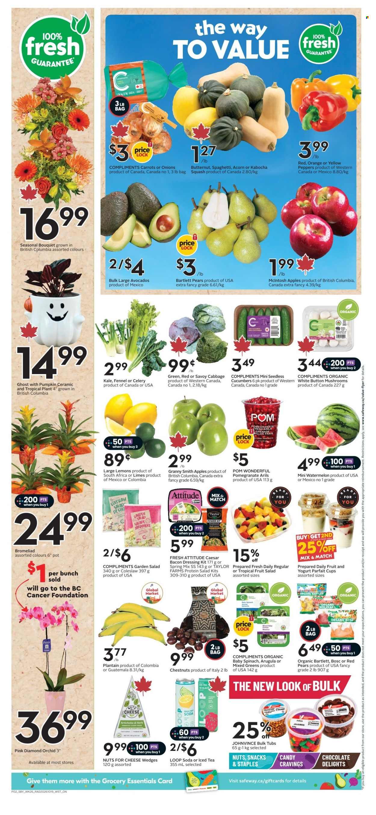Safeway flyer - October 22, 2026 - October 28, 2026. Page 3