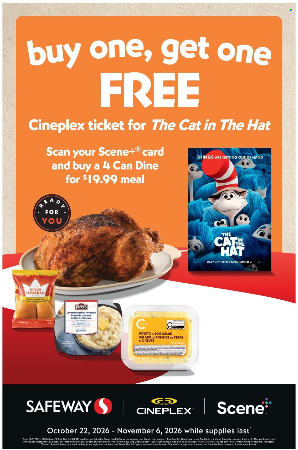 Safeway flyer - October 22, 2026 - October 28, 2026. Page 17