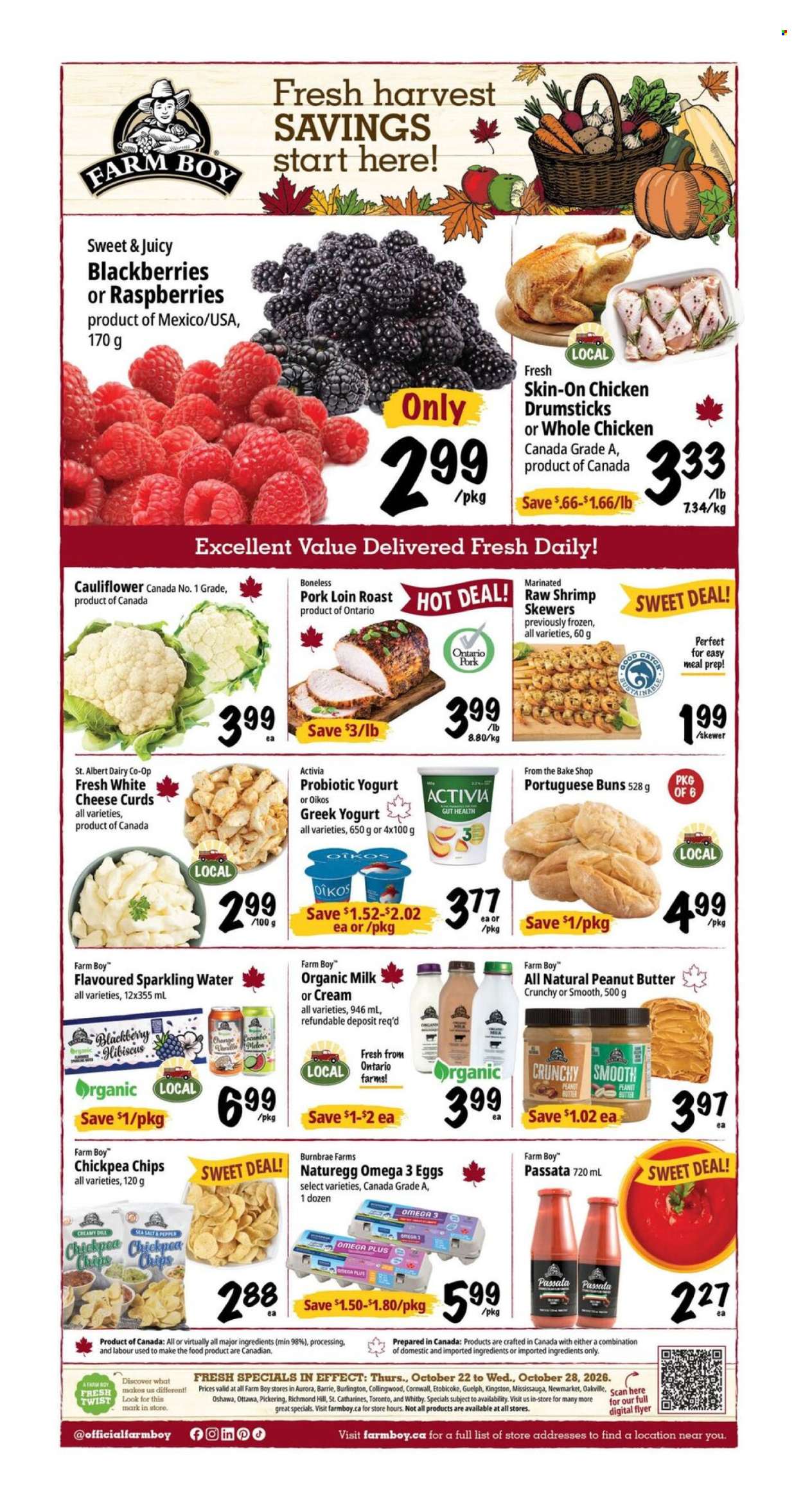 Farm Boy flyer - October 22, 2026 - October 28, 2026. Page 1