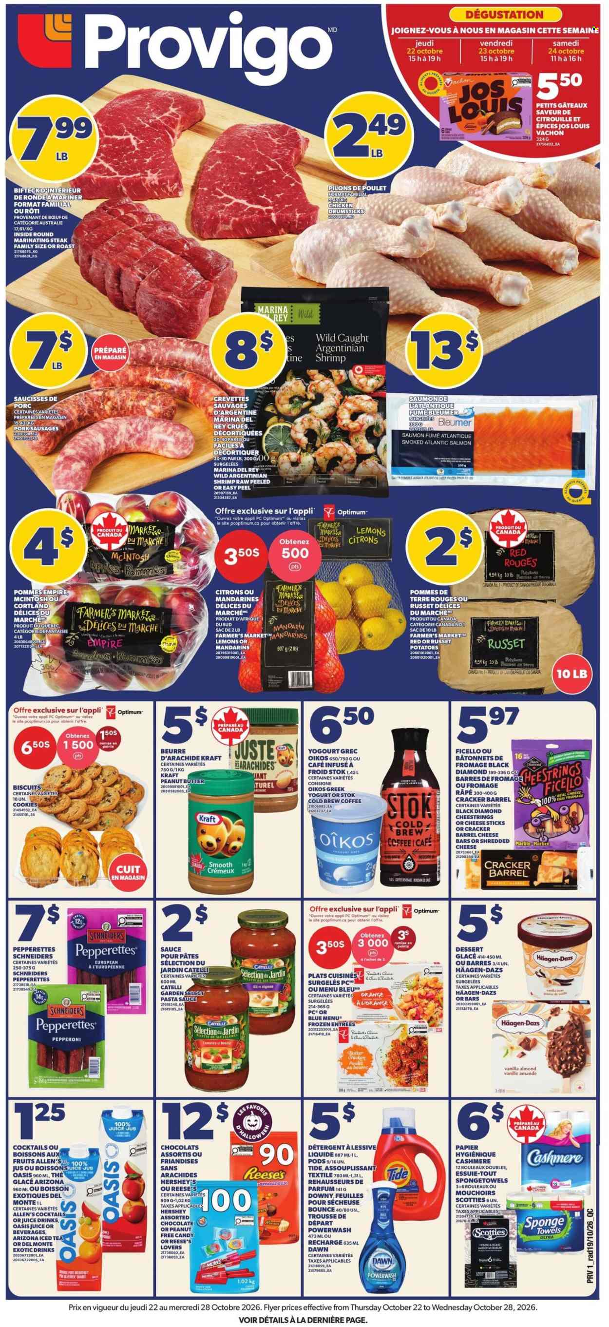 Provigo flyer - October 22, 2026 - October 28, 2026. Page 1