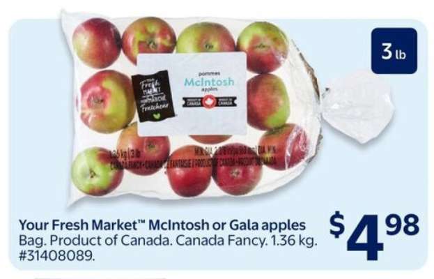Your Fresh Market™ McIntosh or Gala apples