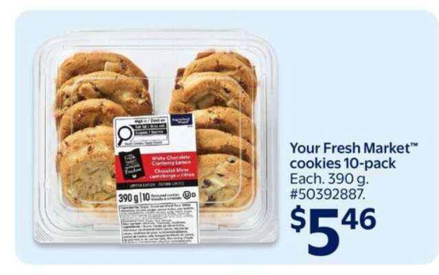 Your Fresh Market™ cookies 10-pack