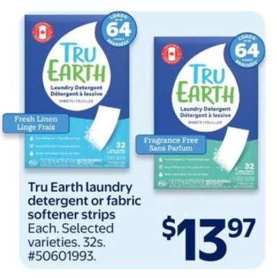 Tru Earth Laundry Detergent or Fabric Softener Strips