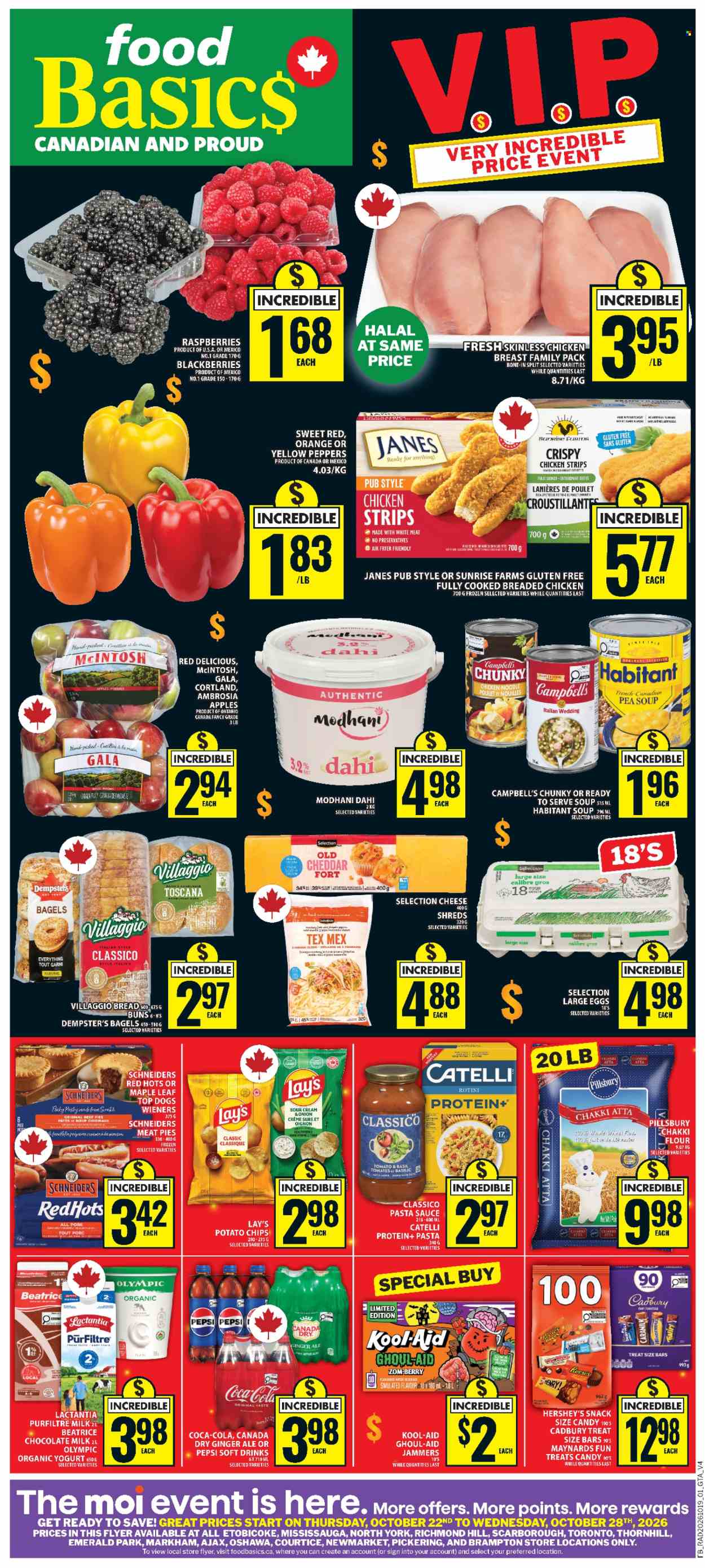 Food Basics flyer - October 22, 2026 - October 28, 2026. Page 1