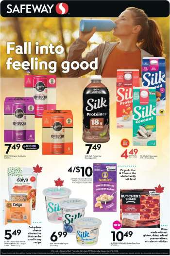 Safeway Flyer - October 22, 2026 - November 25, 2026.
