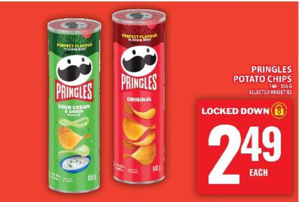 PRINGLES POTATO CHIPS