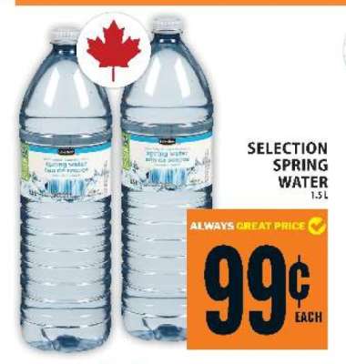 SELECTION SPRING WATER