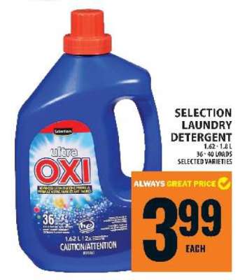 SELECTION LAUNDRY DETERGENT