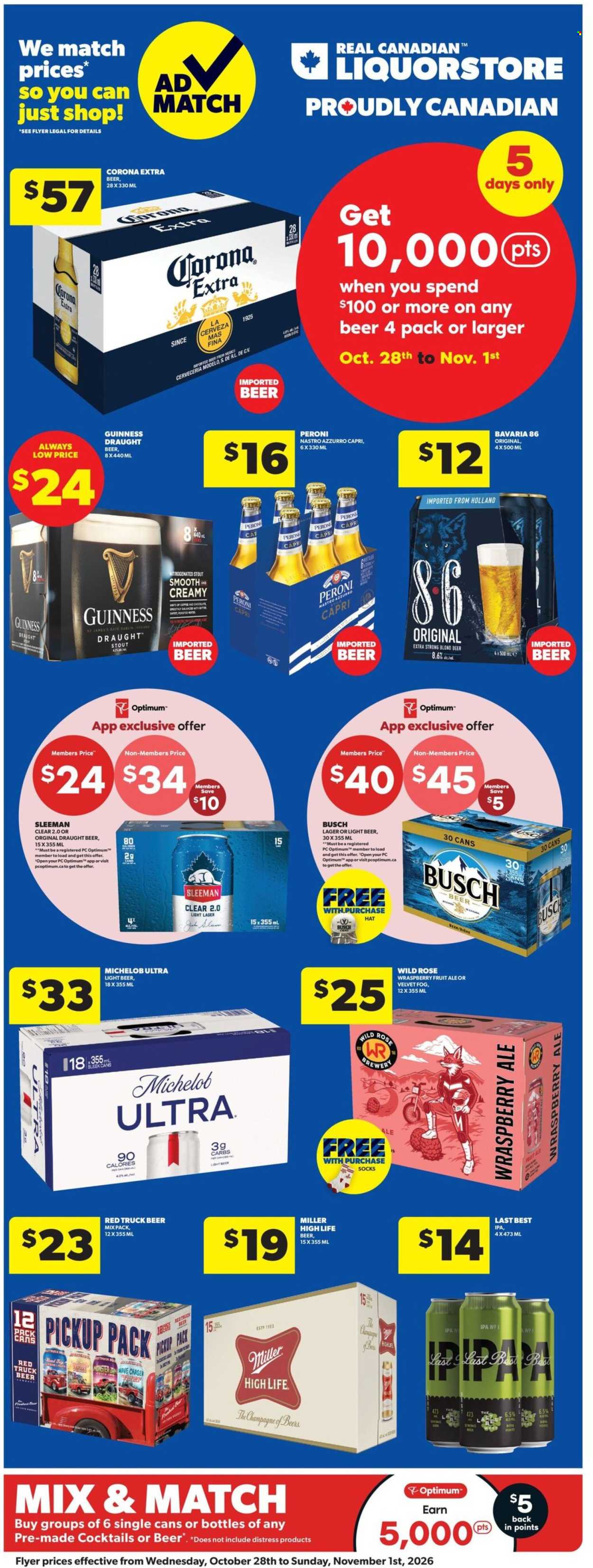 Real Canadian Liquorstore flyer - October 28, 2026 - November 01, 2026. Page 1