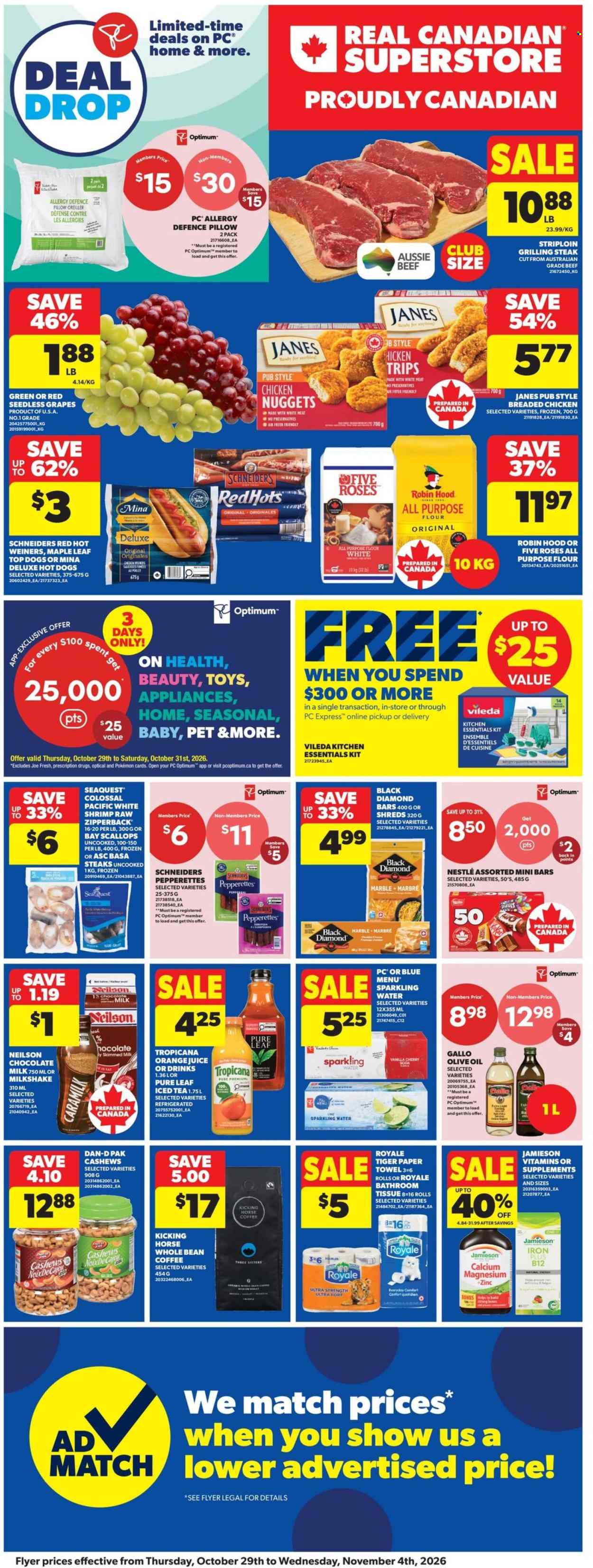 Real Canadian Superstore flyer - October 29, 2026 - November 04, 2026. Page 1