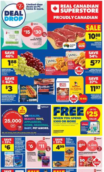 Real Canadian Superstore Flyer - October 29, 2026 - November 04, 2026.