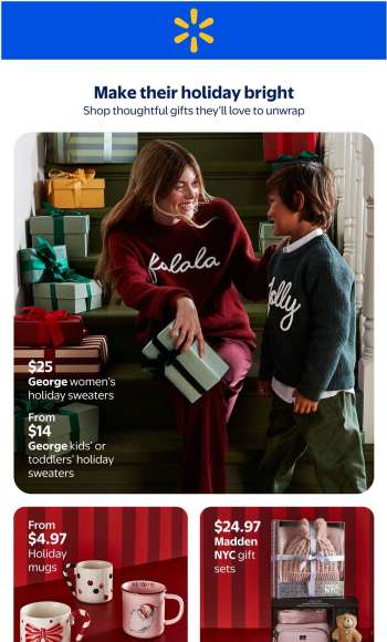 Walmart Flyer - October 29, 2026 - November 25, 2026.