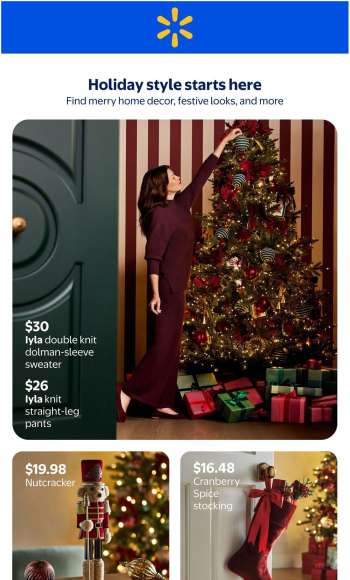 Walmart Flyer - October 29, 2026 - November 25, 2026.